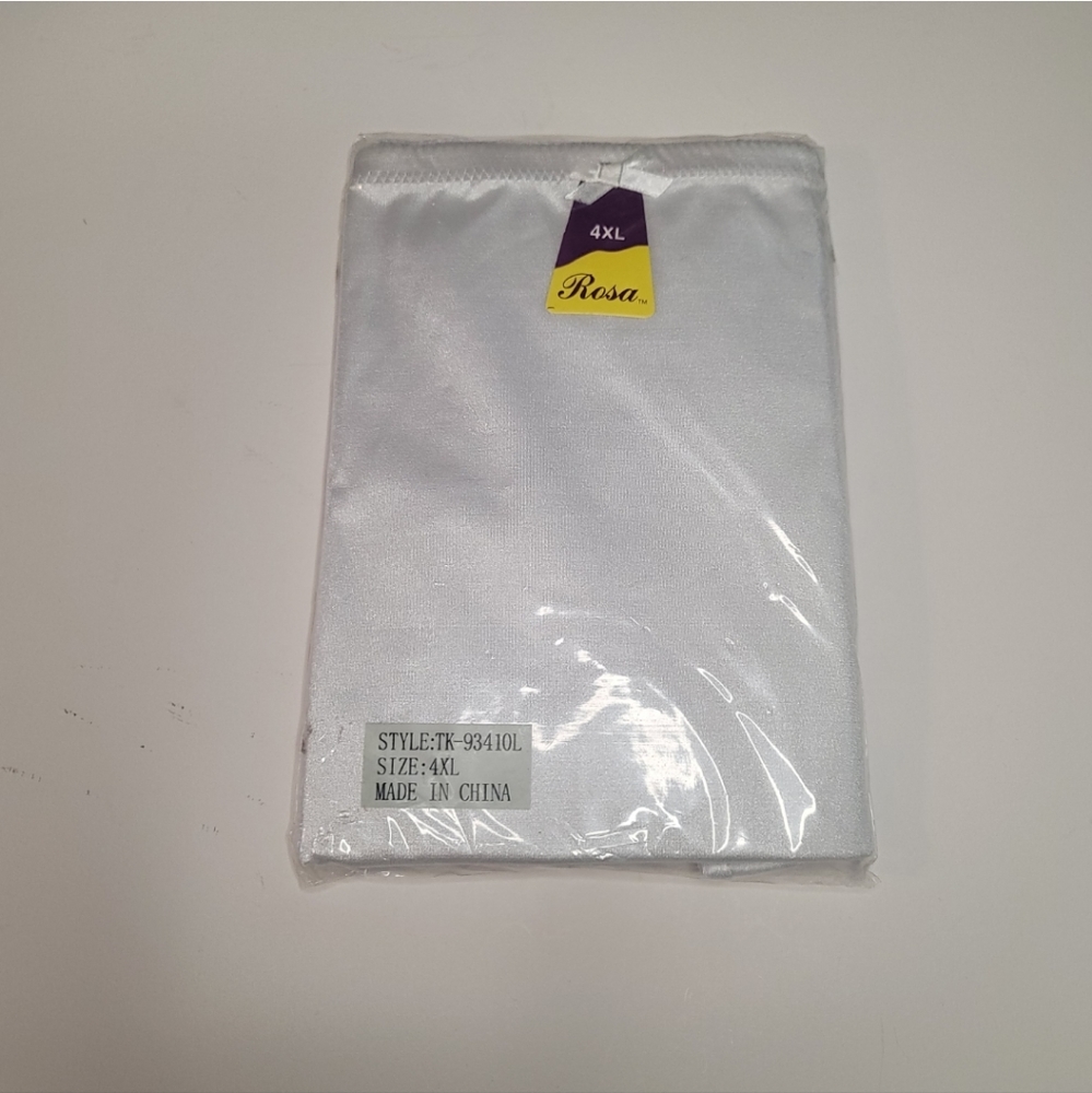 Rosa White Panties 4XL